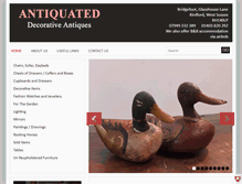 Tablet Screenshot of antiquated.co.uk